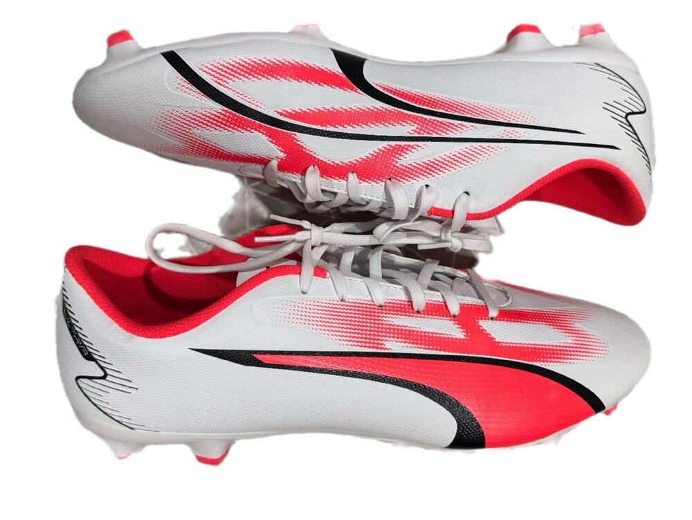 PUMA Ultra Match FG AG Soccer Cleats White Pink Men’s Size 12